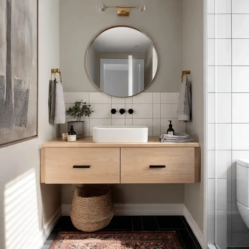 21-Half Bathroom Idea
