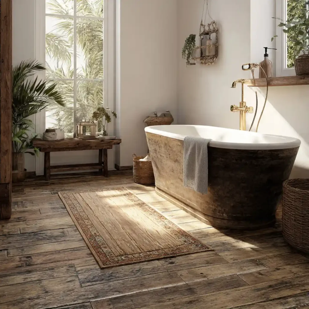 21-Modern Farmhouse Bathroom Ideas