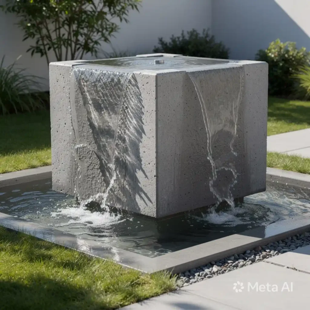 21-Unique Outdoor Fountain Idea