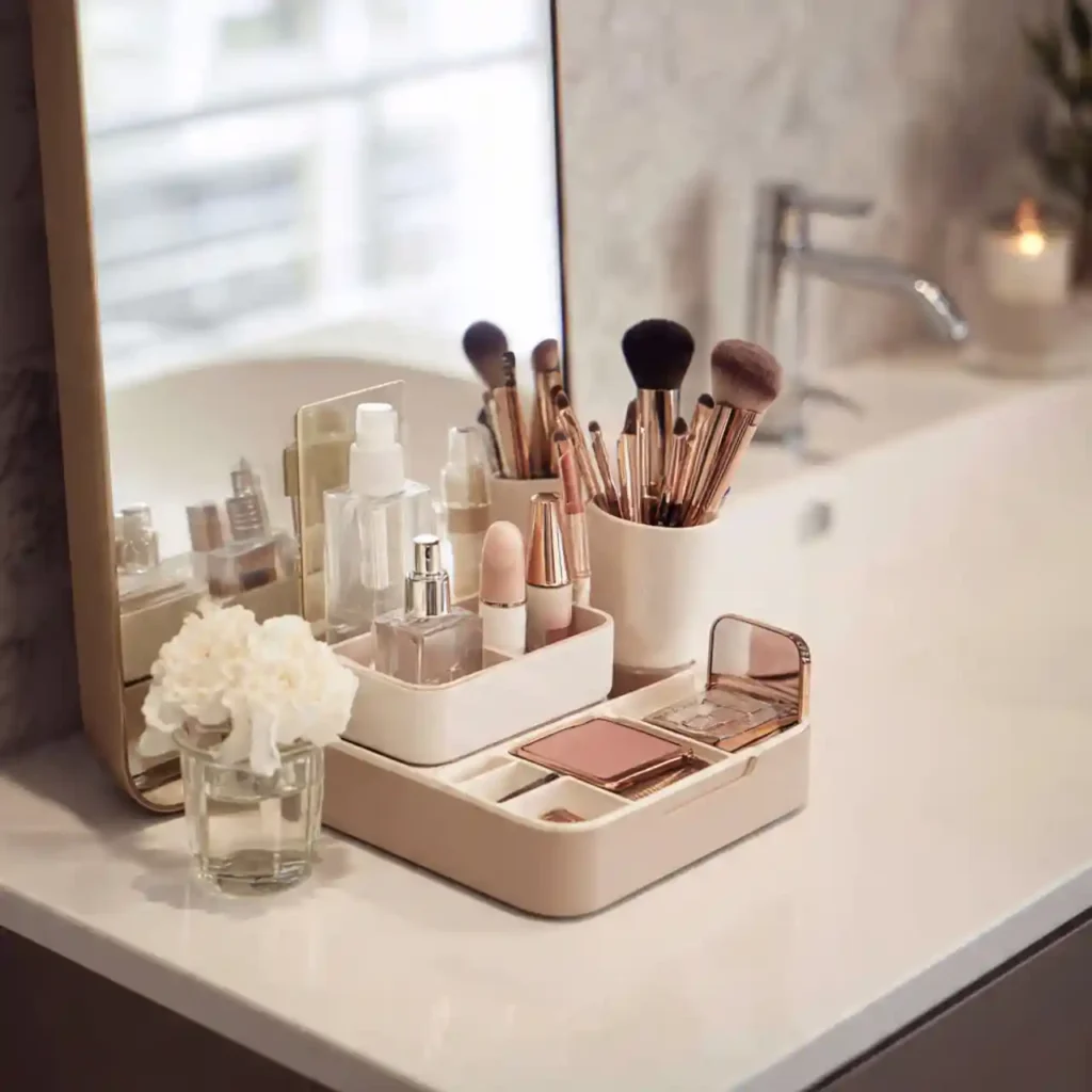 22-Bathroom Counter Decor Idea