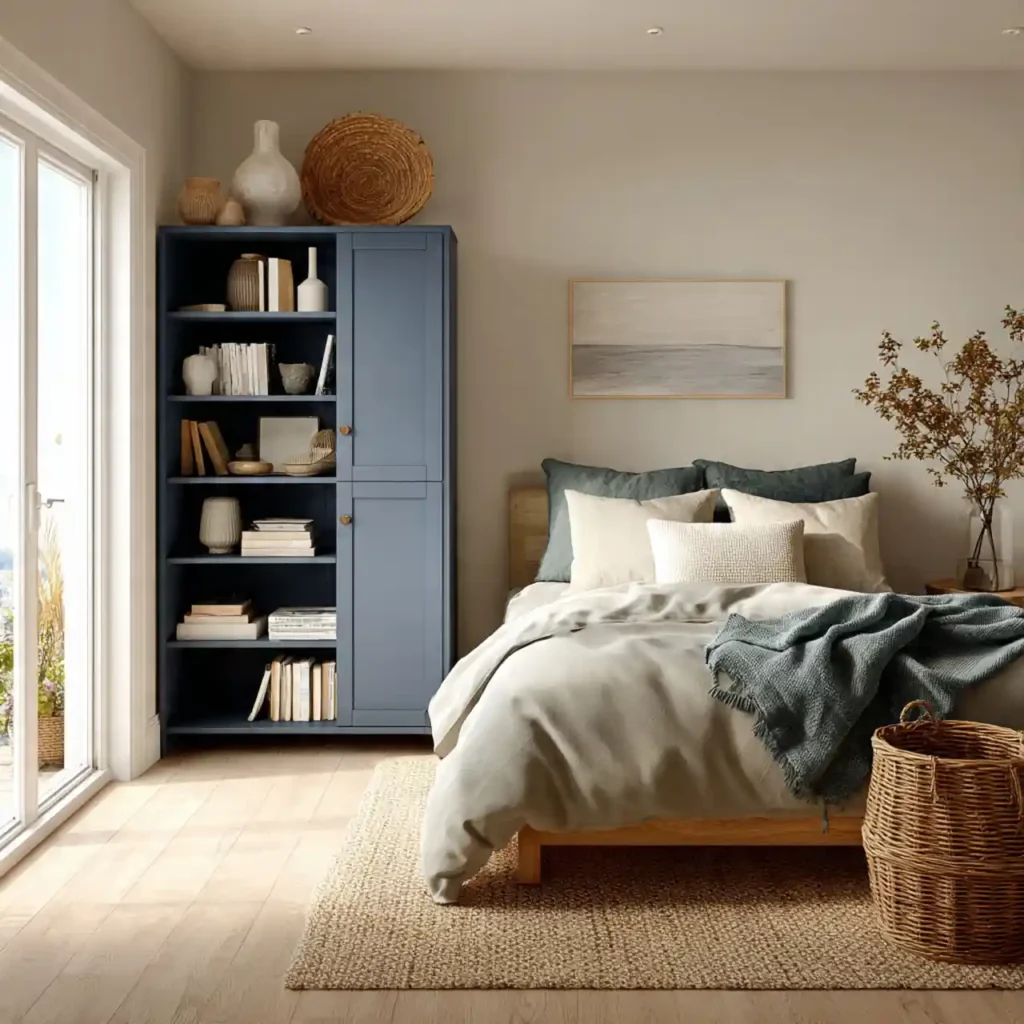 22-Blue Bedroom Idea
