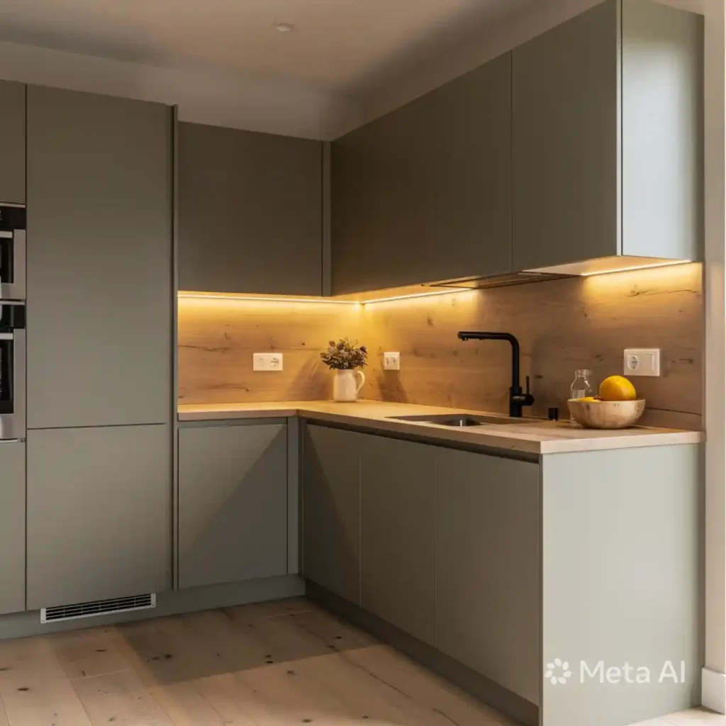 22-Grey Kitchen Idea