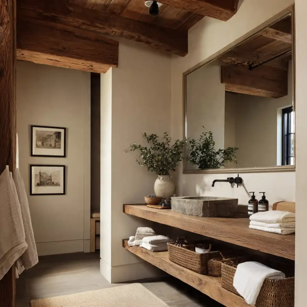 22-Japandi Bathroom Idea