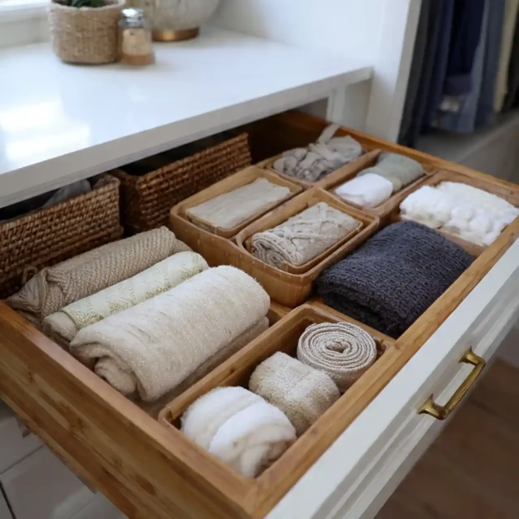 22-Large Linen Closet Organization Idea