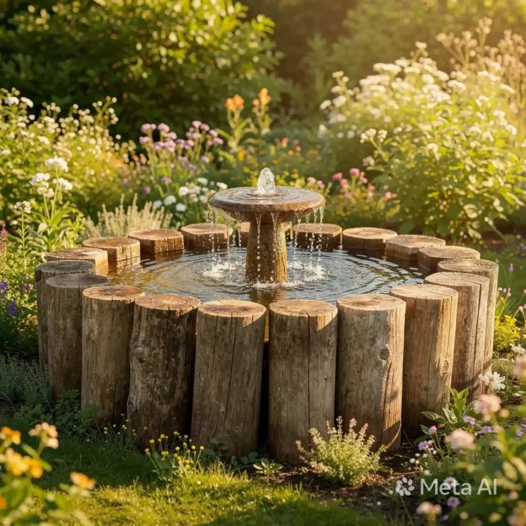 22-Unique Outdoor Fountain Idea