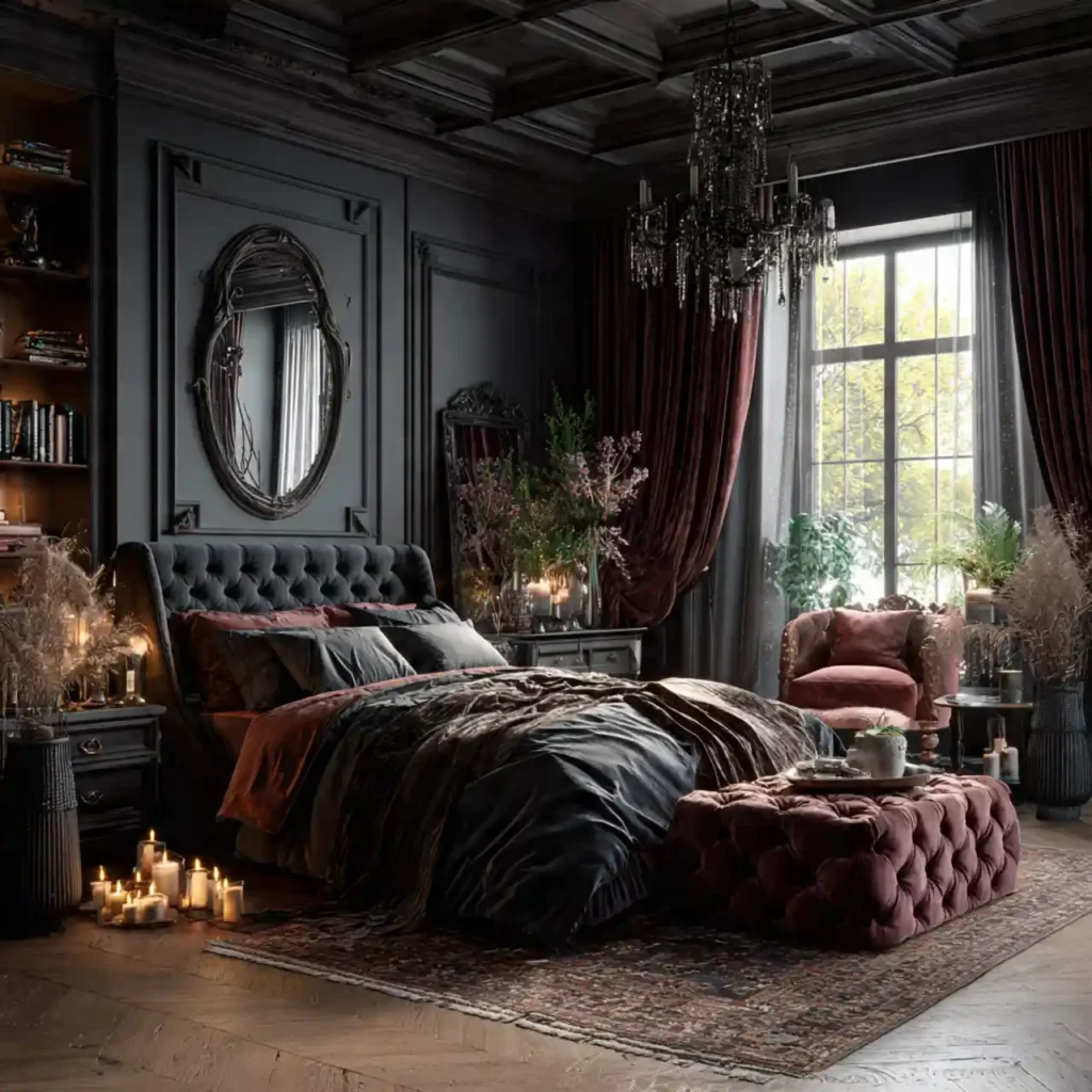 23-Dark Bedroom Idea
