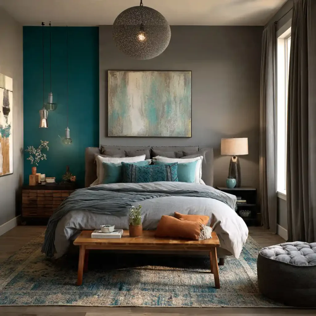 23-Gray Bedroom Idea
