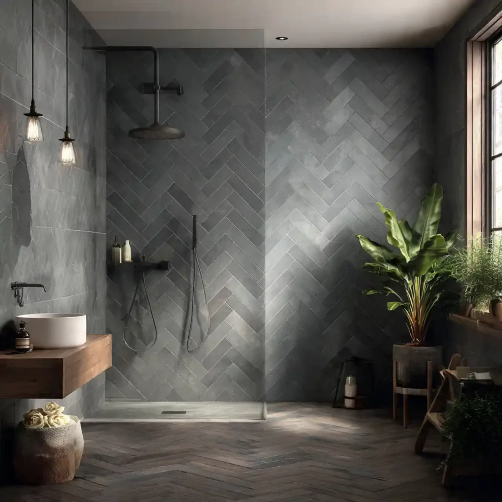 23-Grey Bathroom Idea