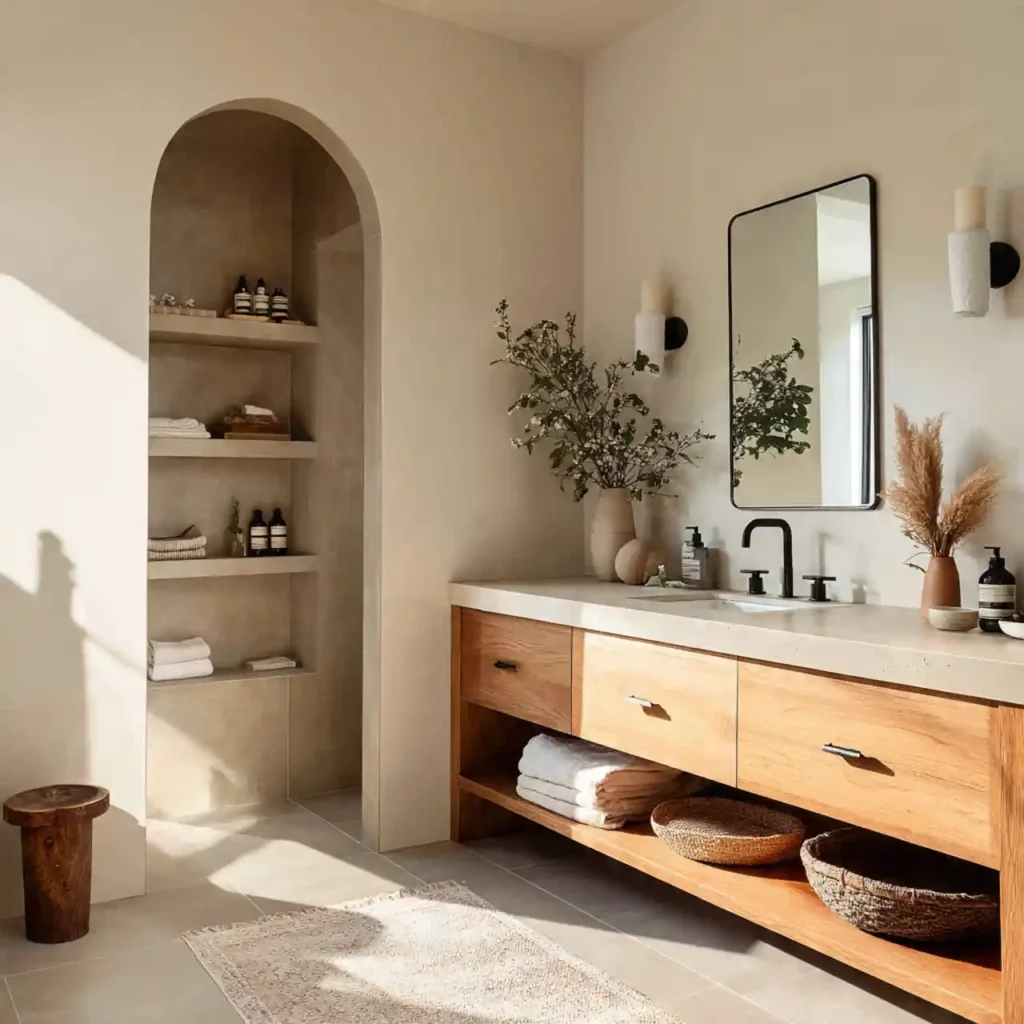 23-Japandi Bathroom Idea