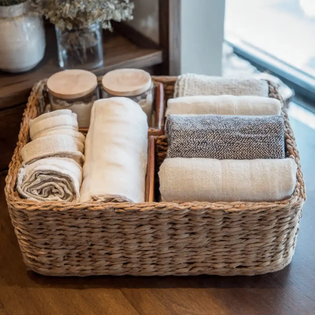 23-Small Linen Closet Idea