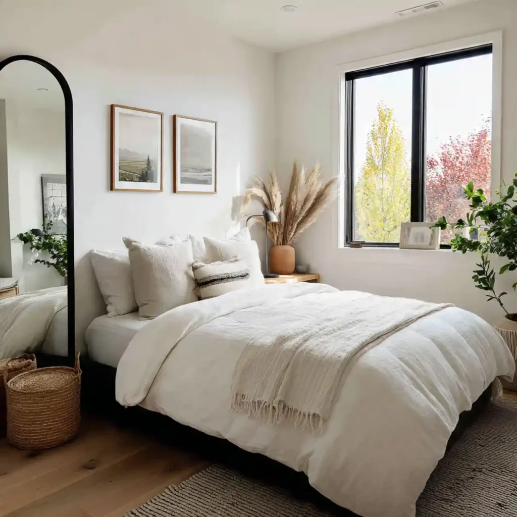24-Black and White Bedroom Idea
