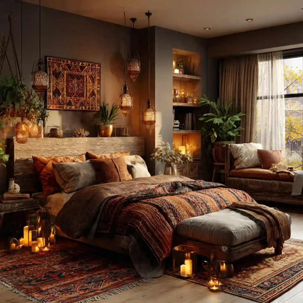 24-Boho Bedroom Idea
