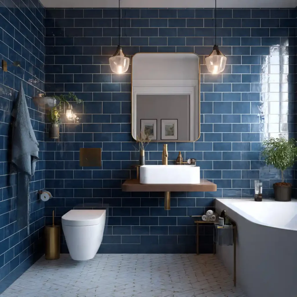 24-Dark Bathroom Idea