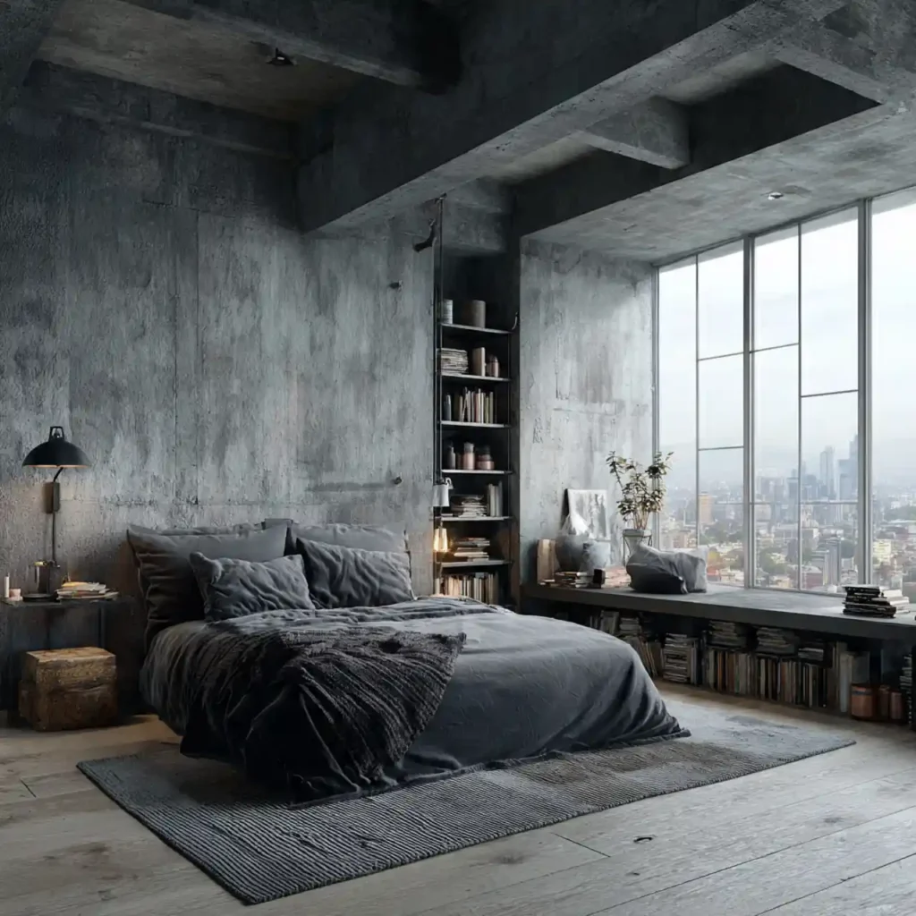 24-Gray Bedroom Idea
