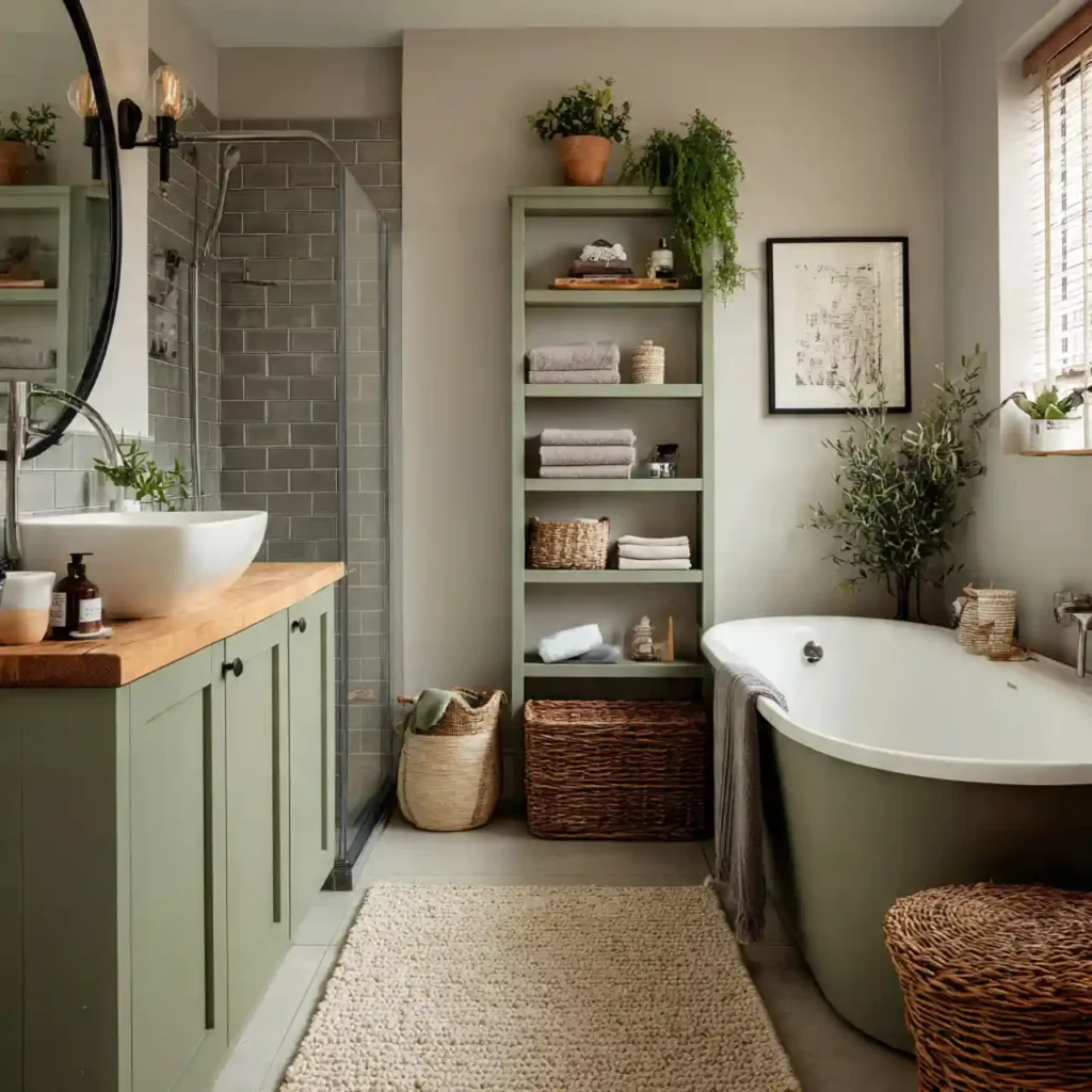 24-Green Bathroom Idea