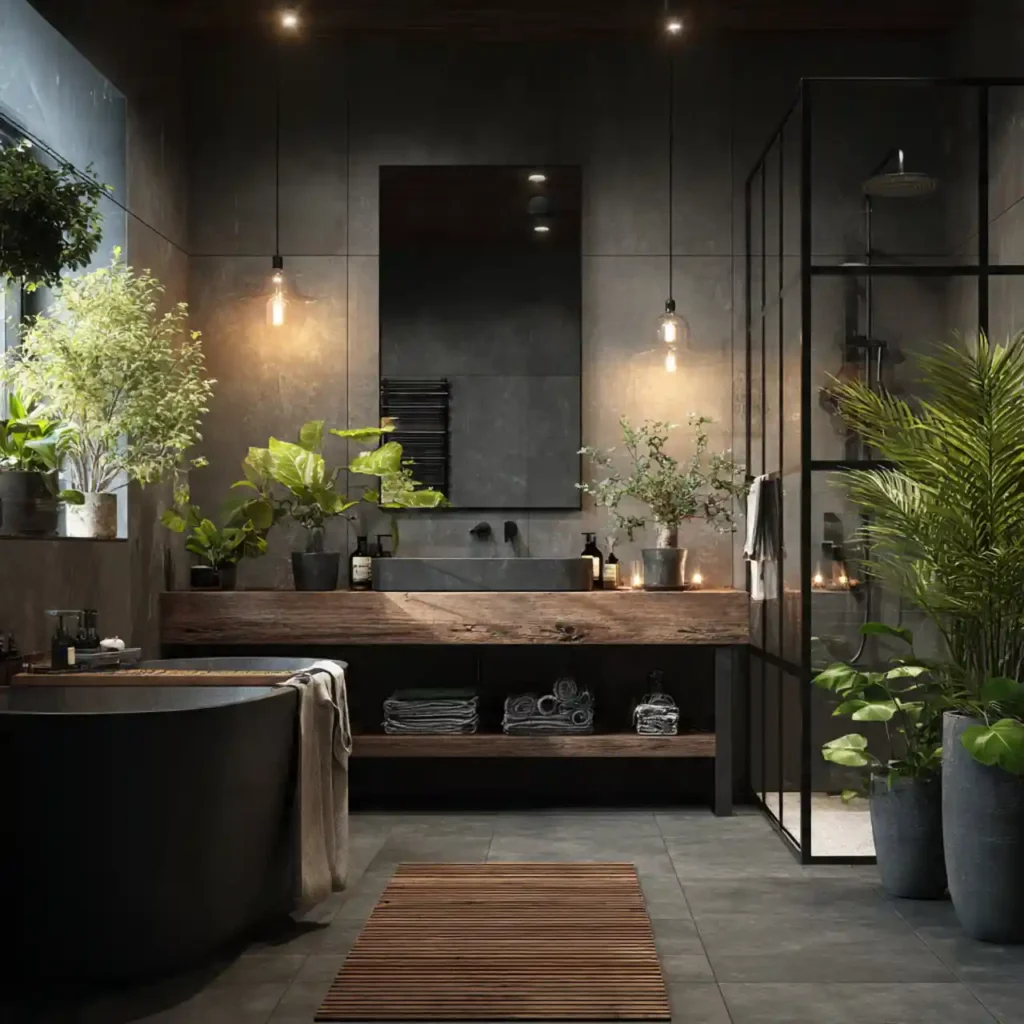 24-Grey Bathroom Idea