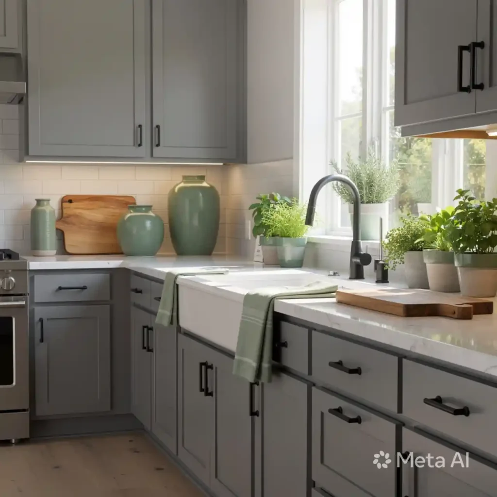 24-Grey Kitchen Idea