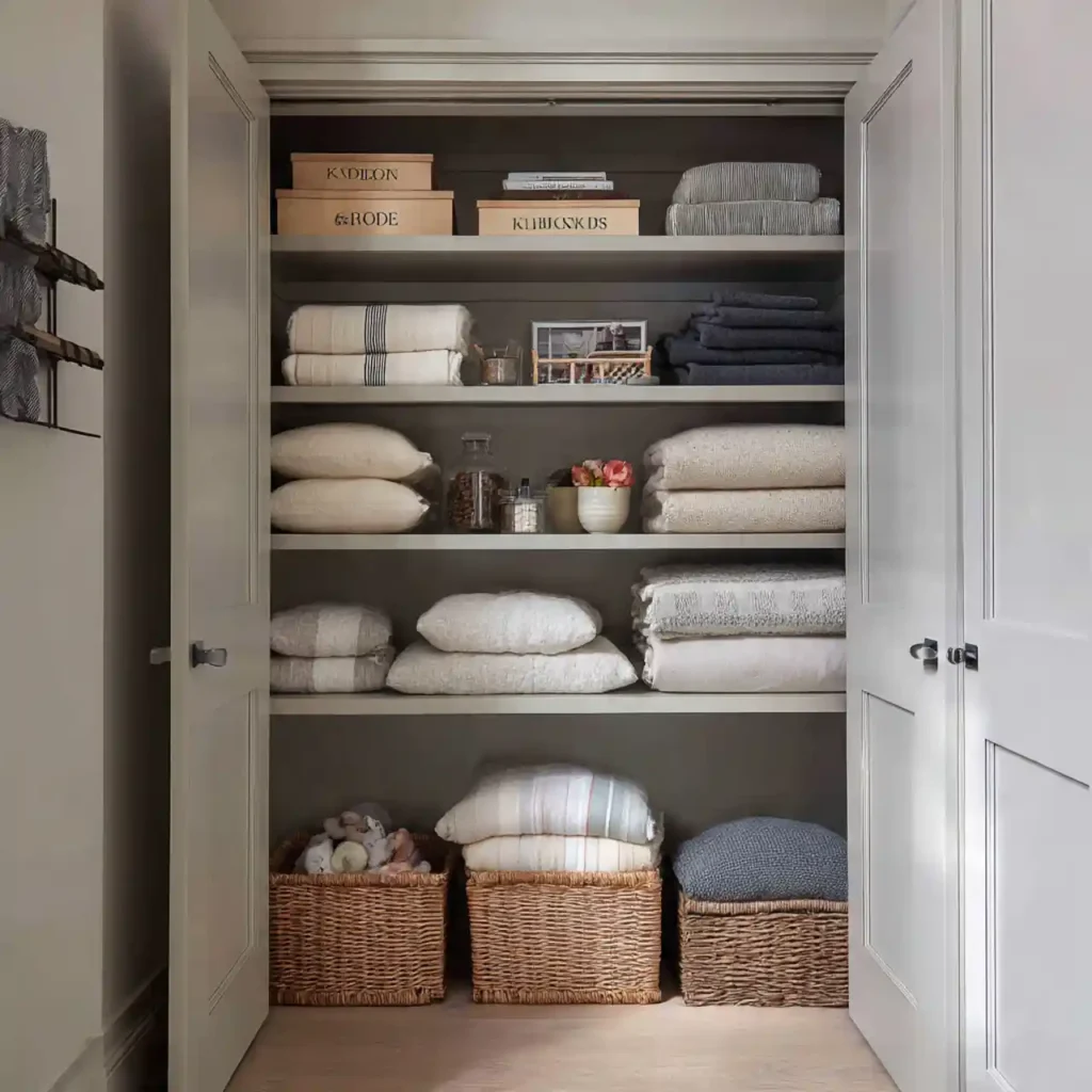 24-Linen Closet Organization Ideas