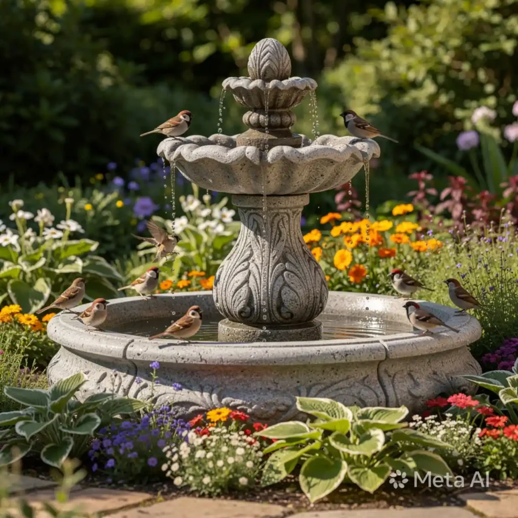 24-Unique Outdoor Fountain Idea