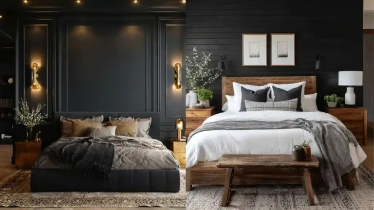 25 Black Accent Wall Bedroom Ideas That Will Instantly Elevate Your Space