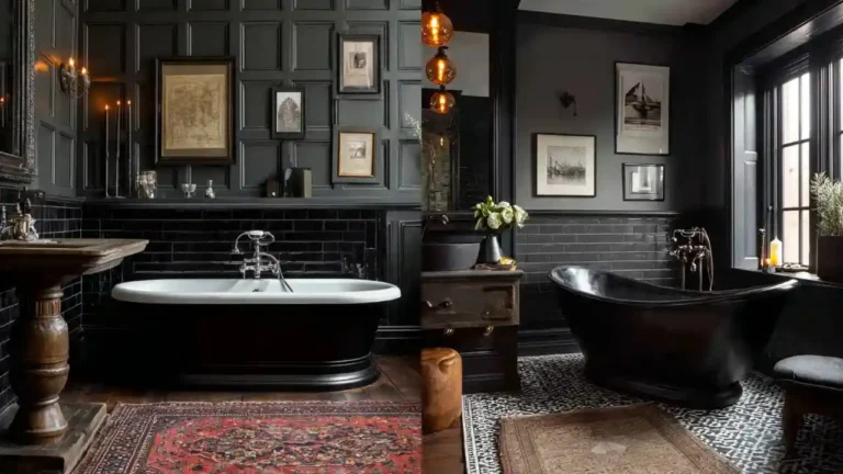 25 Dark Bathroom Ideas Inspiration for Modern Bathroom Design in Dark Tones and Minimalist Style