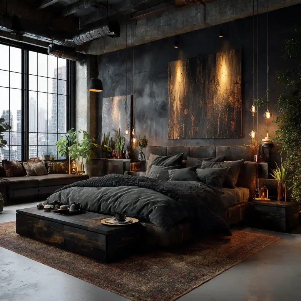 25-Dark Bedroom Idea