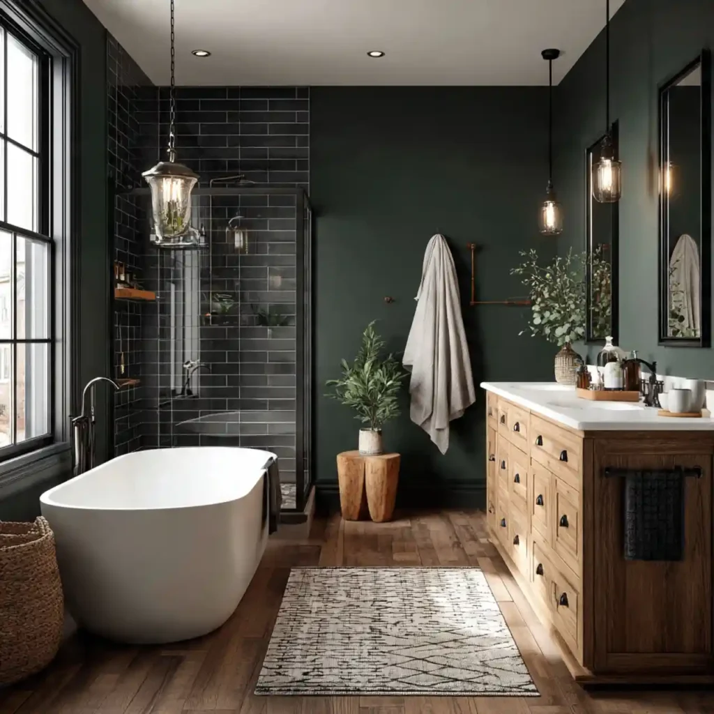 25-Green Bathroom Idea