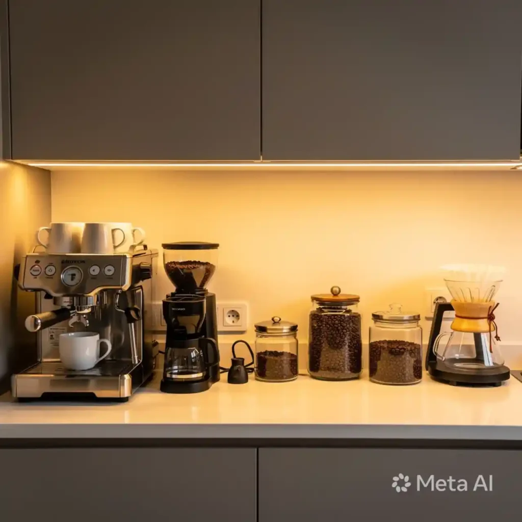 25-Inviting Kitchen Coffee Bar Idea