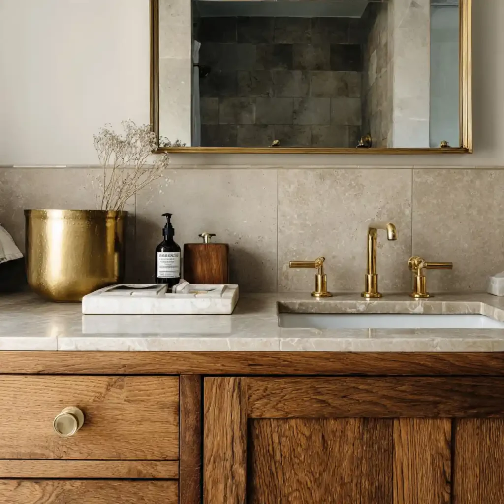 25-Japandi Bathroom Idea