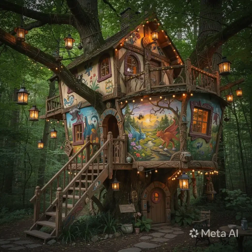 25-Kids Treehouse Idea