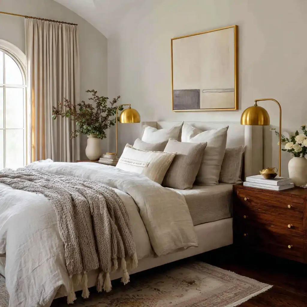 26-Cozy Master Bedroom Decor Idea