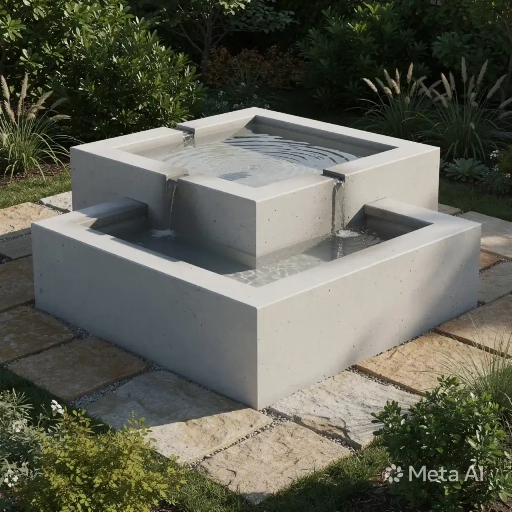 26-Unique Outdoor Fountain Idea