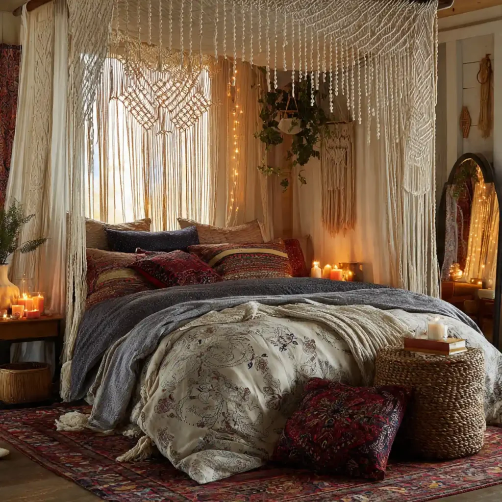 27-Boho Bedroom Idea