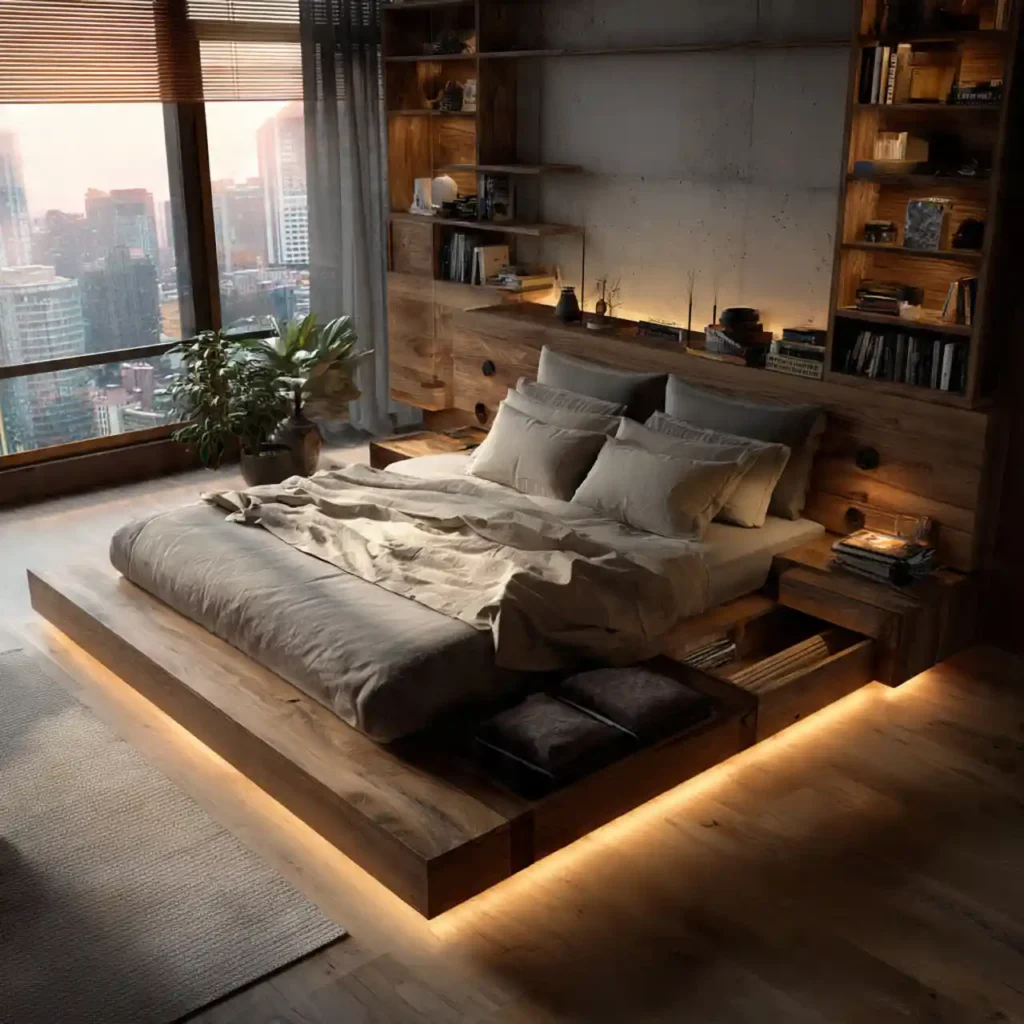 27-Floating Bed Idea