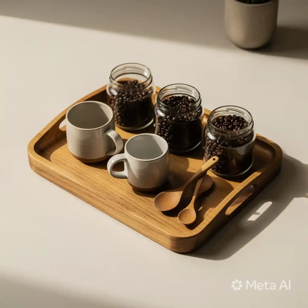 27-Inviting Kitchen Coffee Bar Idea