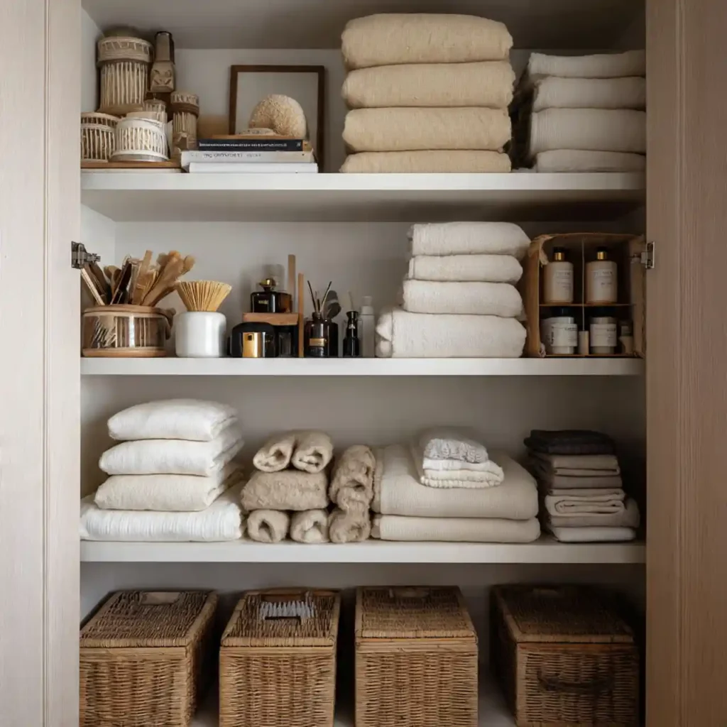 27-Linen Closet Organization Ideas