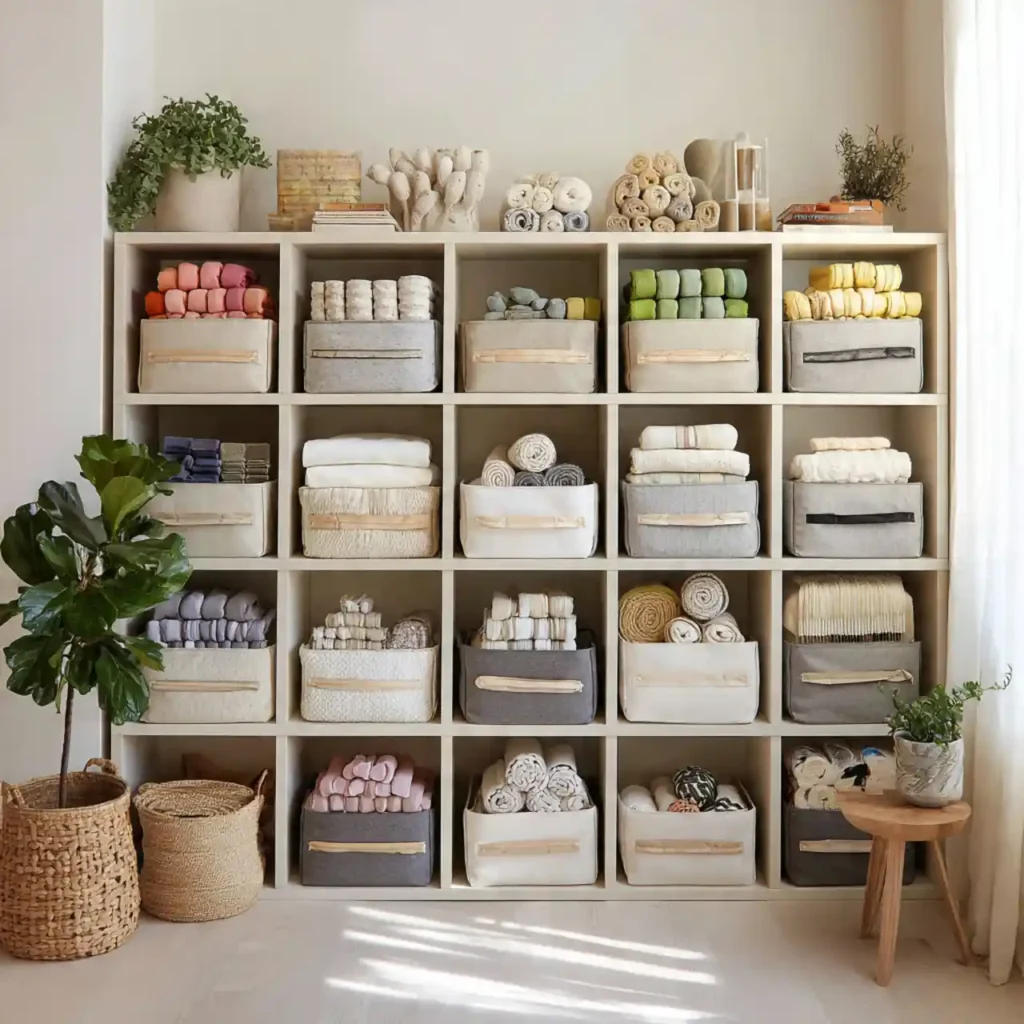 27-Small Linen Closet Idea