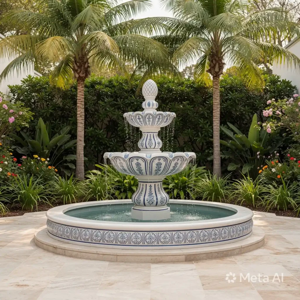 27-Unique Outdoor Fountain Idea