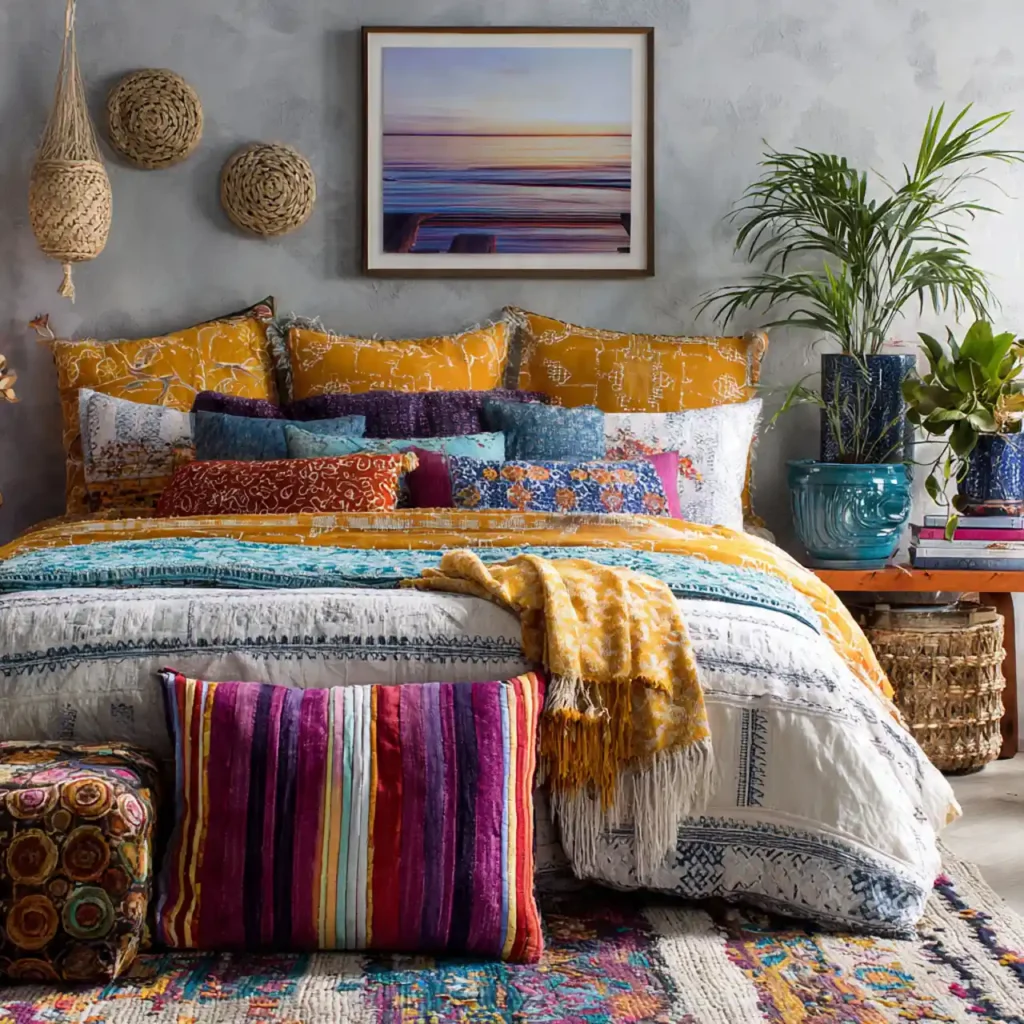28-Boho Bedroom Idea