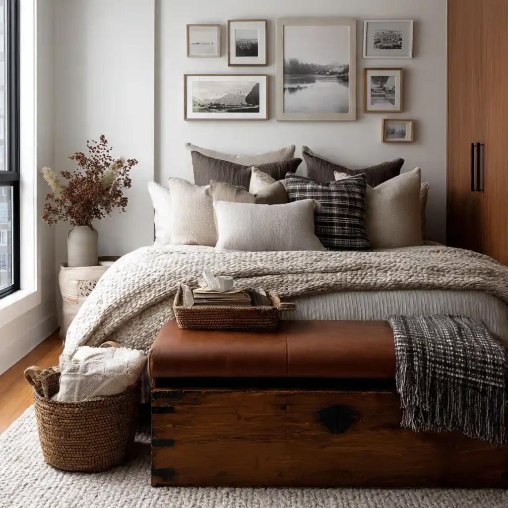 28-Brown Bedroom Idea