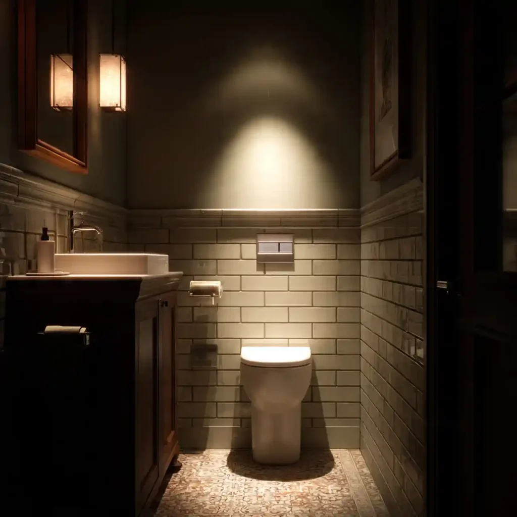 28-Half Bathroom Idea