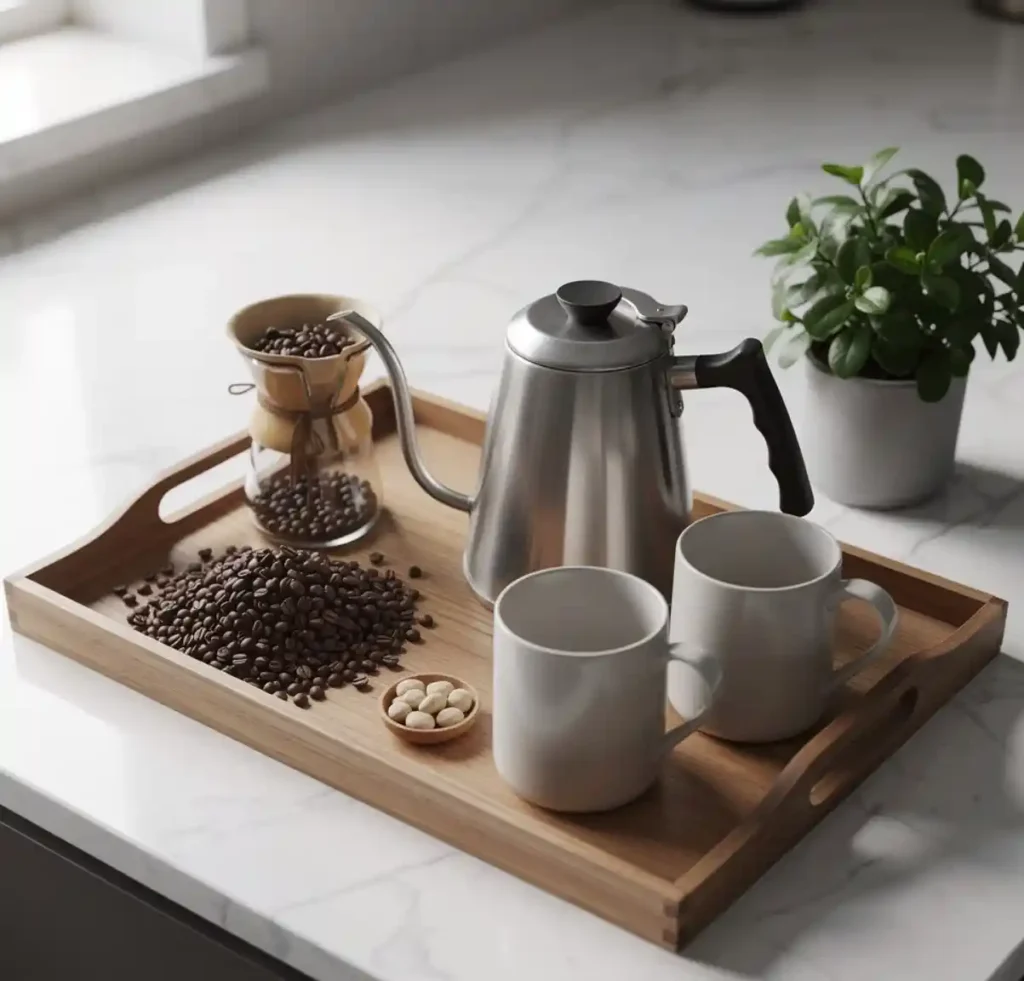 28-Kitchen Counter Decor Idea