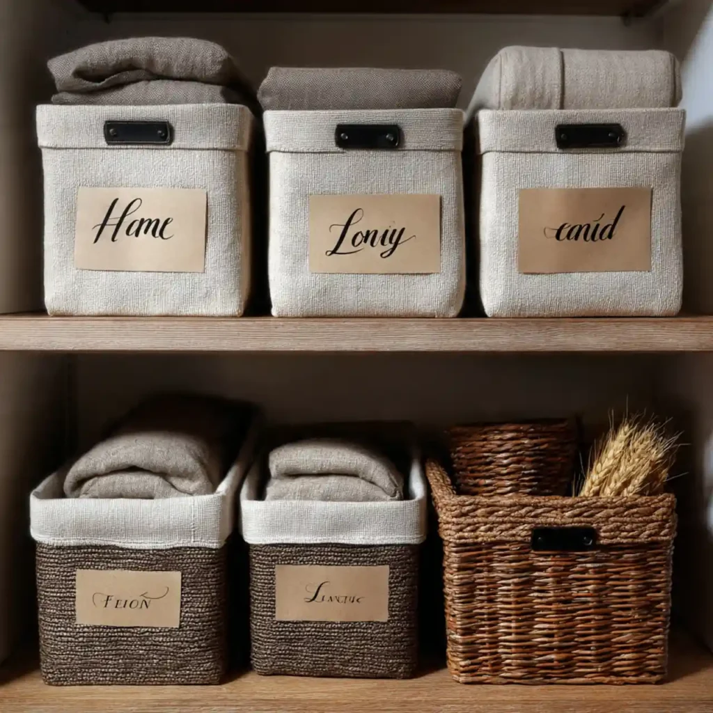 28-Large Linen Closet Organization Idea
