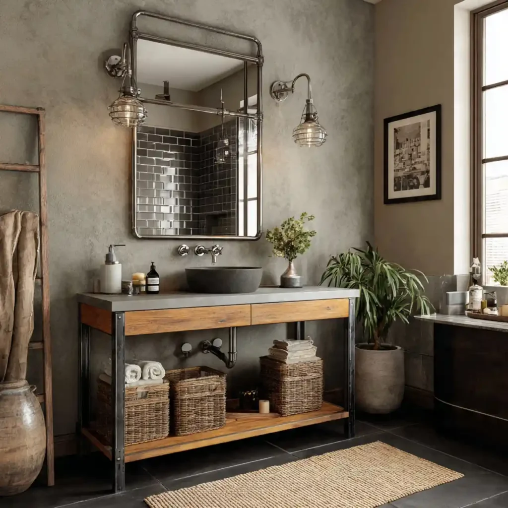 28-Modern Farmhouse Bathroom Ideas