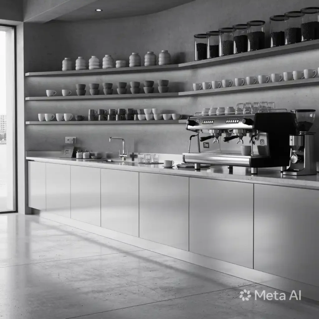 29-Inviting Kitchen Coffee Bar Idea