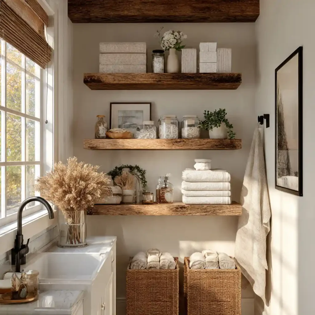 29-Modern Farmhouse Bathroom Ideas