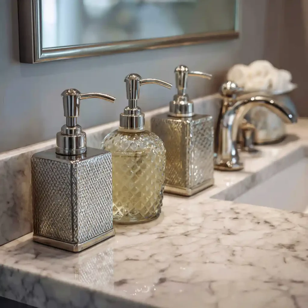 3- Bathroom Counter Decor Idea