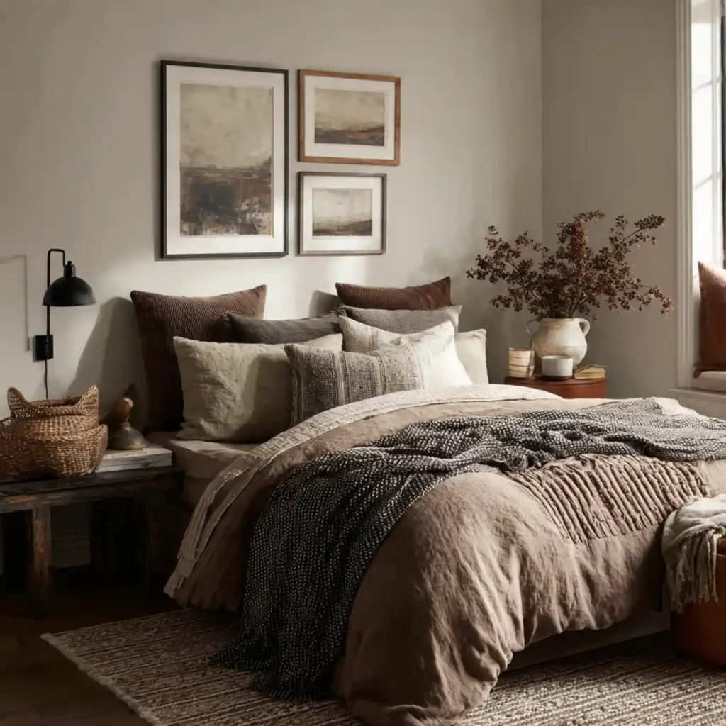 3-Brown Bedroom Idea