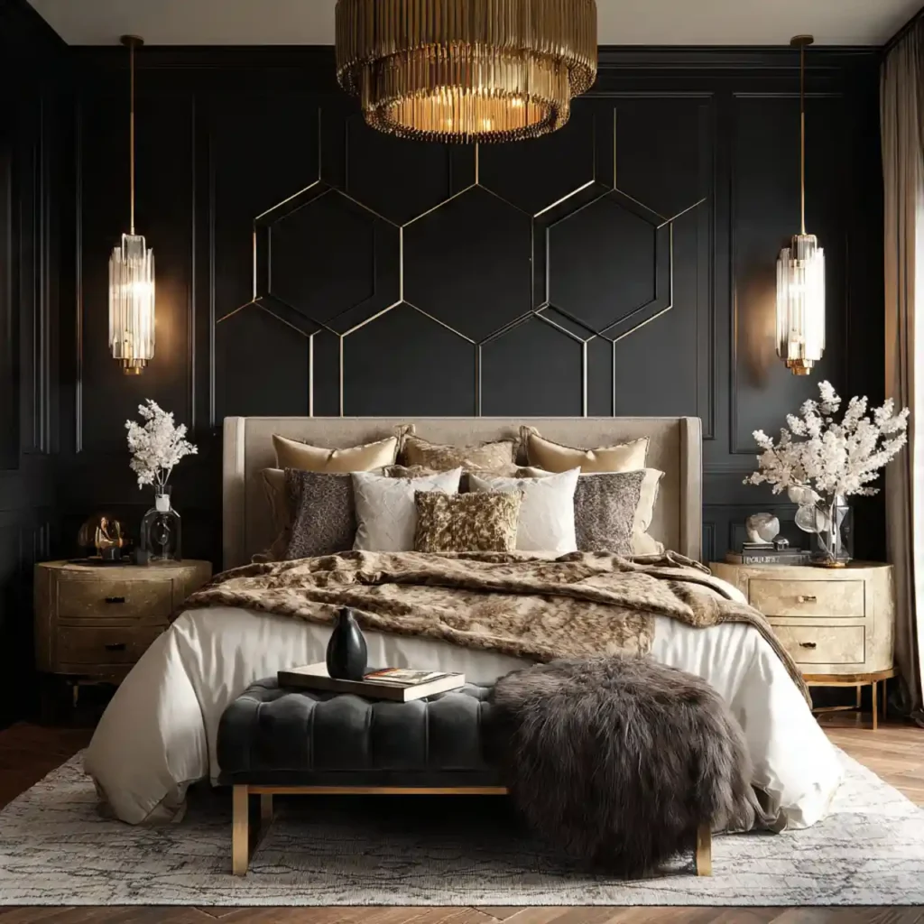 3-Dark Bedroom Idea