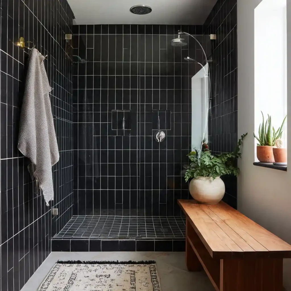 3-Dark Moody Bathroom Idea